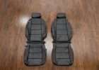 2006-2008 Volkswagen Jetta Leather Kit - Black - Front seat upholstery