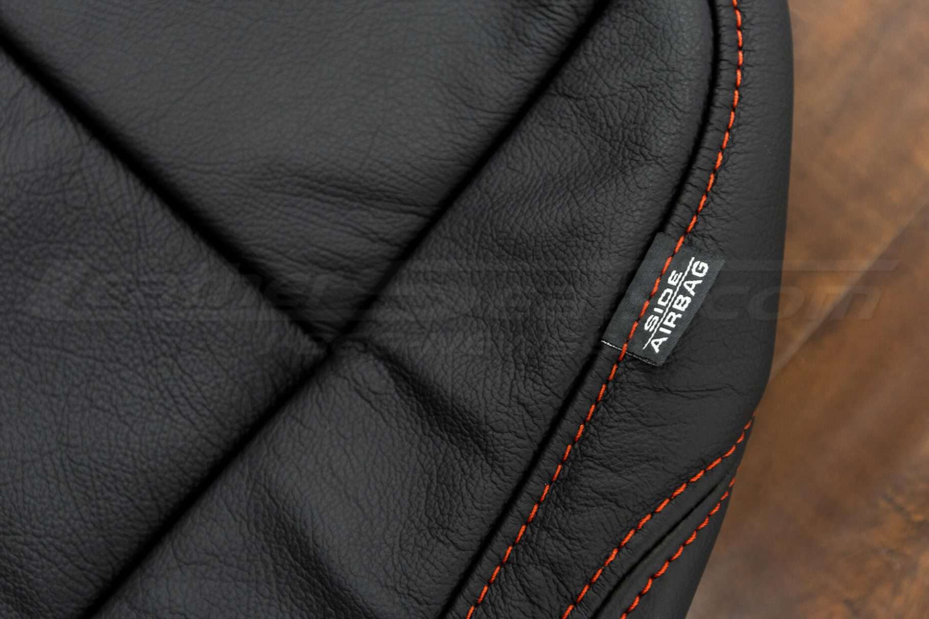 2006-2008 Volkswagen Jetta Leather Kit - Black - Side airbag tag