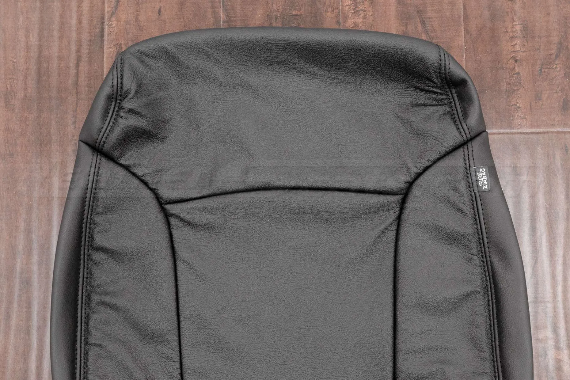 2010-2013 Kia Forte Upholstery Kit- Black - Front backrest close-up