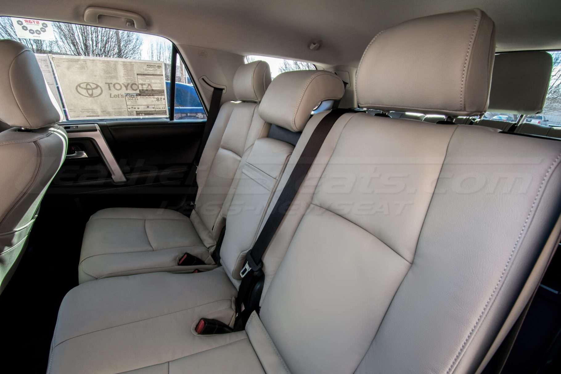 Toyota 4Runner Upholstery Kit- Frost - Installed - Middle row seats