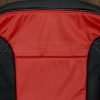 2014-2018 Chevrolet Silverado Leather Kit - Black & Bright Red - Backrest insert close-up