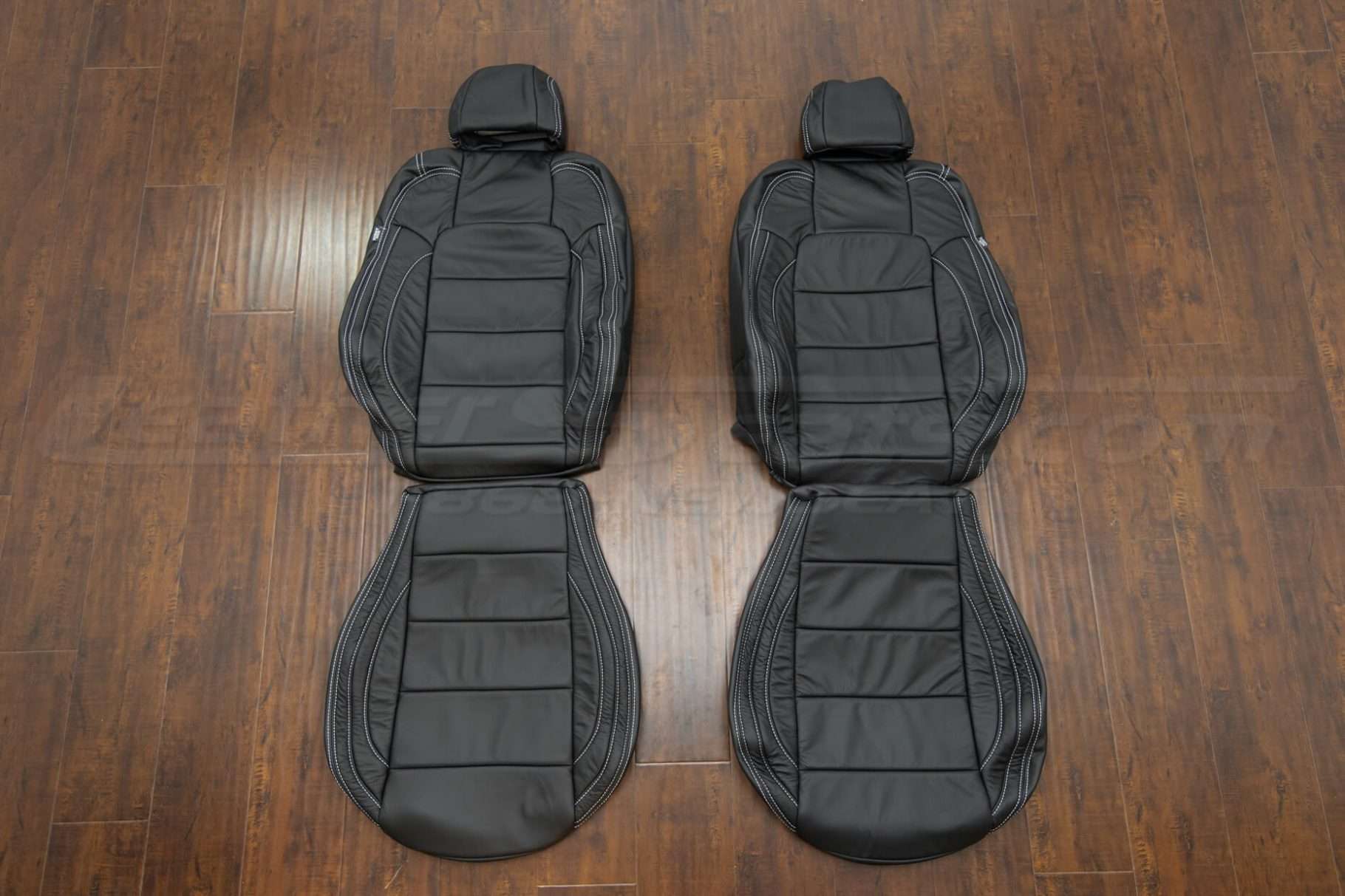 Ford Mustang Leather Seats - Black - Front Seats