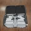 Ford Mustang Leather Seats - Black - Back view of rear seats