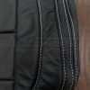 Ford Mustang Leather Seats - Black - Side double-stitching close-up