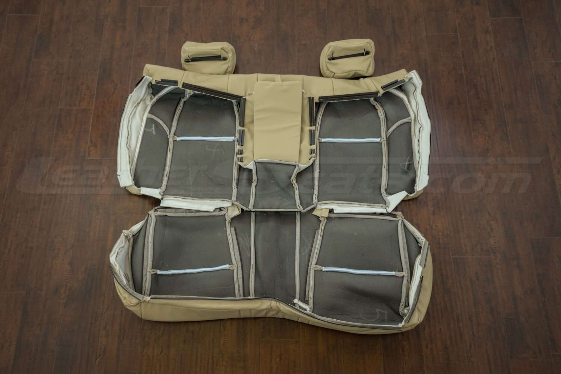 Back of rear seat upholstery - 04-06 Acura TL Parchment