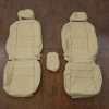 Front seat upholstery w/ console - 07-08 Acura TL Parchment kit