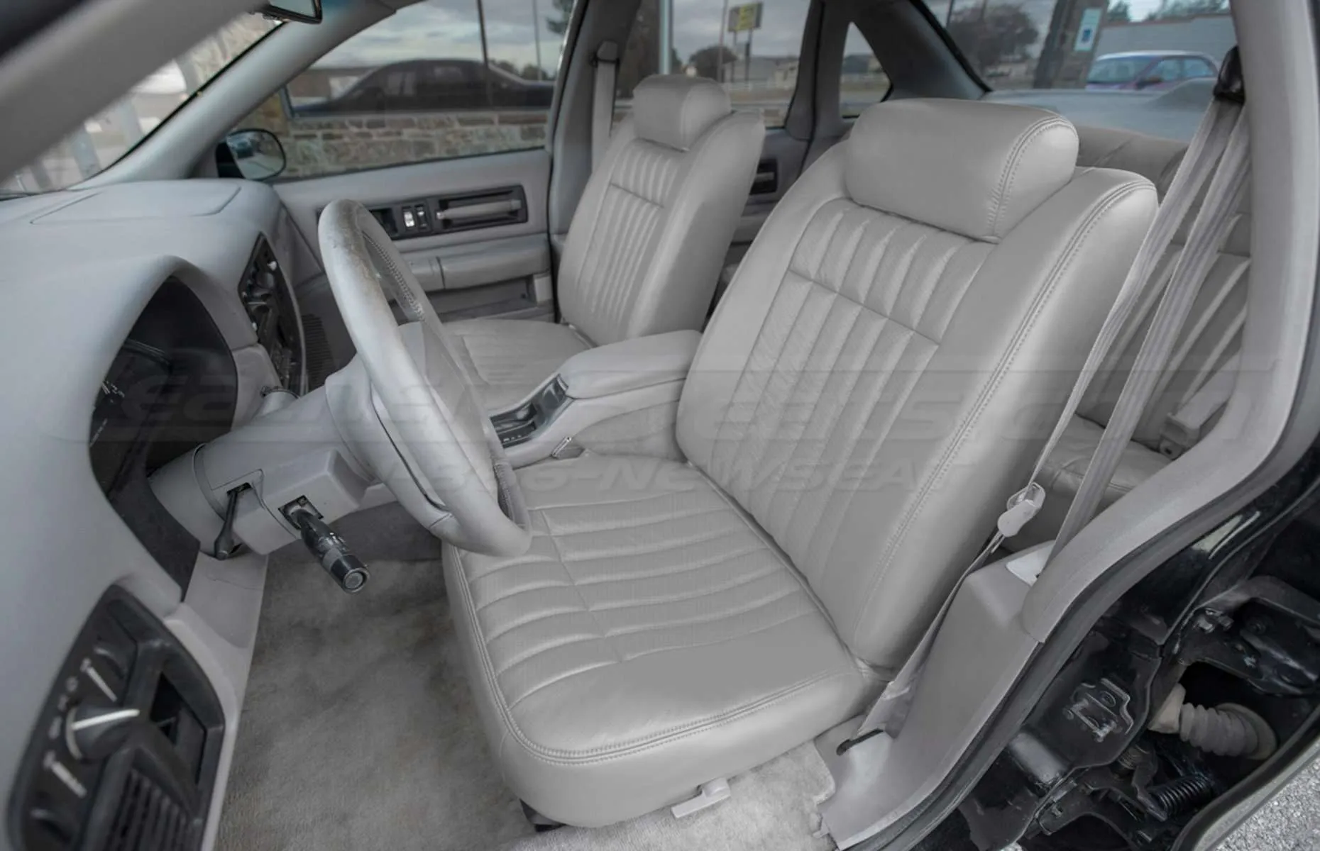 Chevy Impala SS Smoke Leather Seats