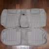 94-96 Chevrolet Impala Leather Upholstery Kit- Smoke - rear seat upholstery