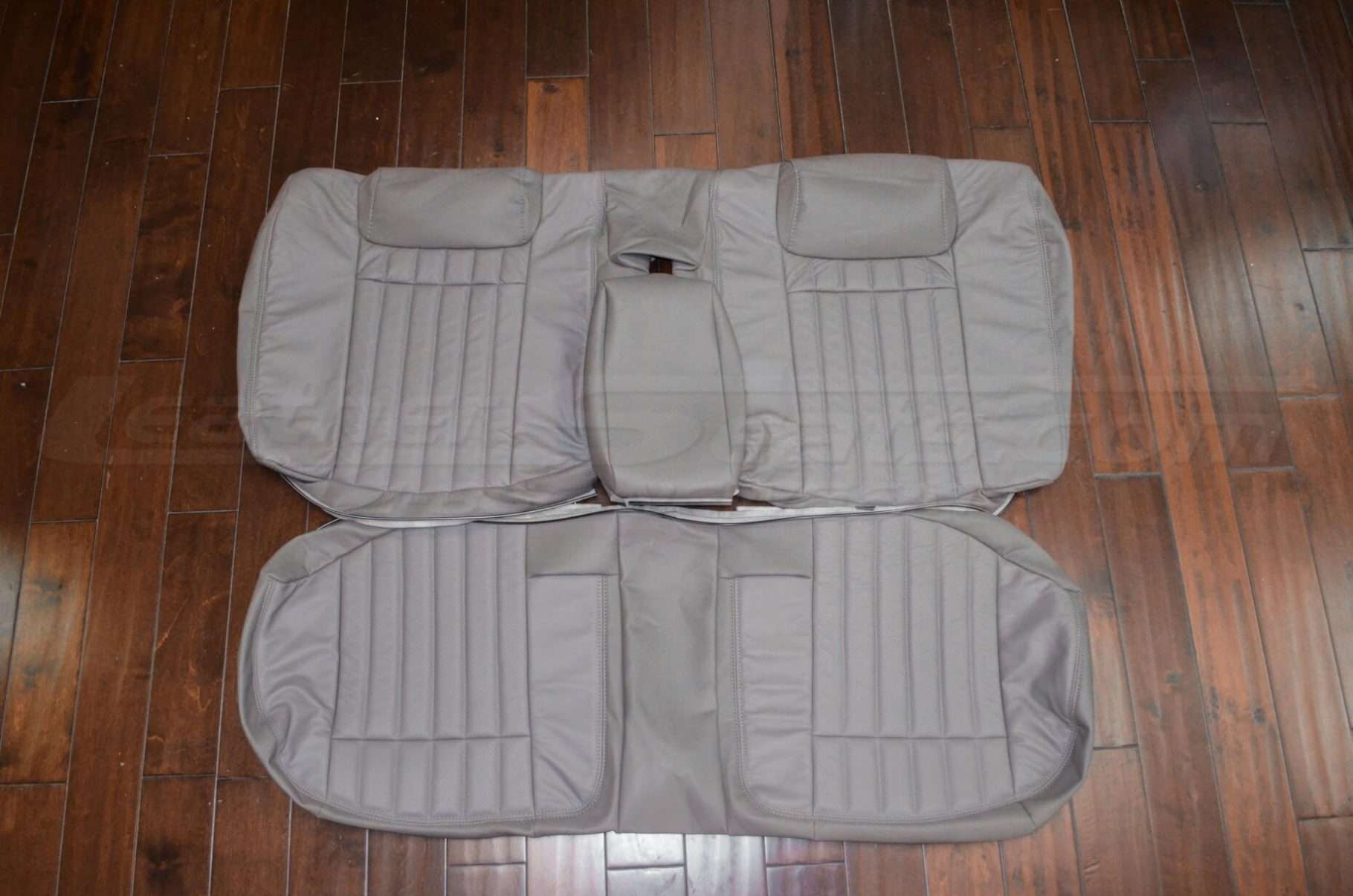 94-96 Chevrolet Impala Leather Upholstery Kit- Smoke - rear seat upholstery