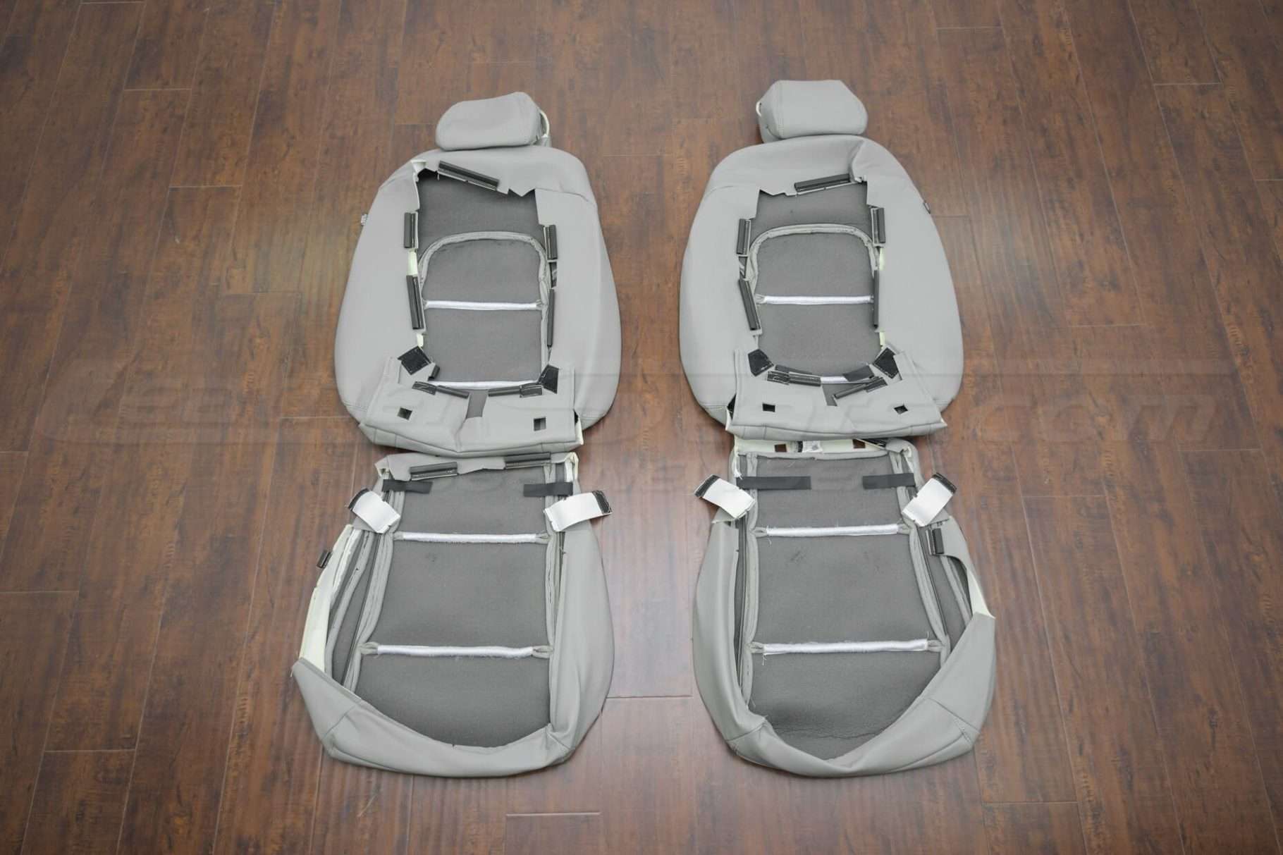 Honda Tucson Leather Seats - Ash - Back view of front seats