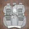 Honda Tucson Leather Seats - Ash - Back view of rear seats