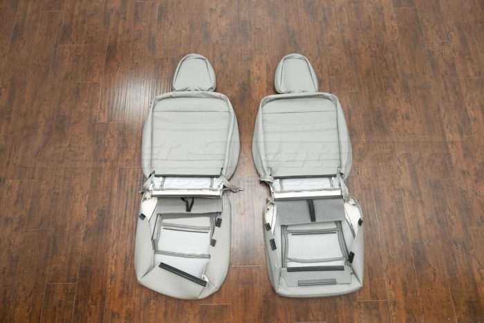 Subaru Forester Upholstery Kit - Ash - I Back view of bucket seats