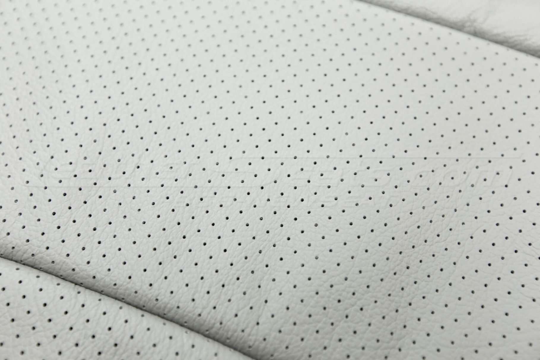 Perforated backrest close-up