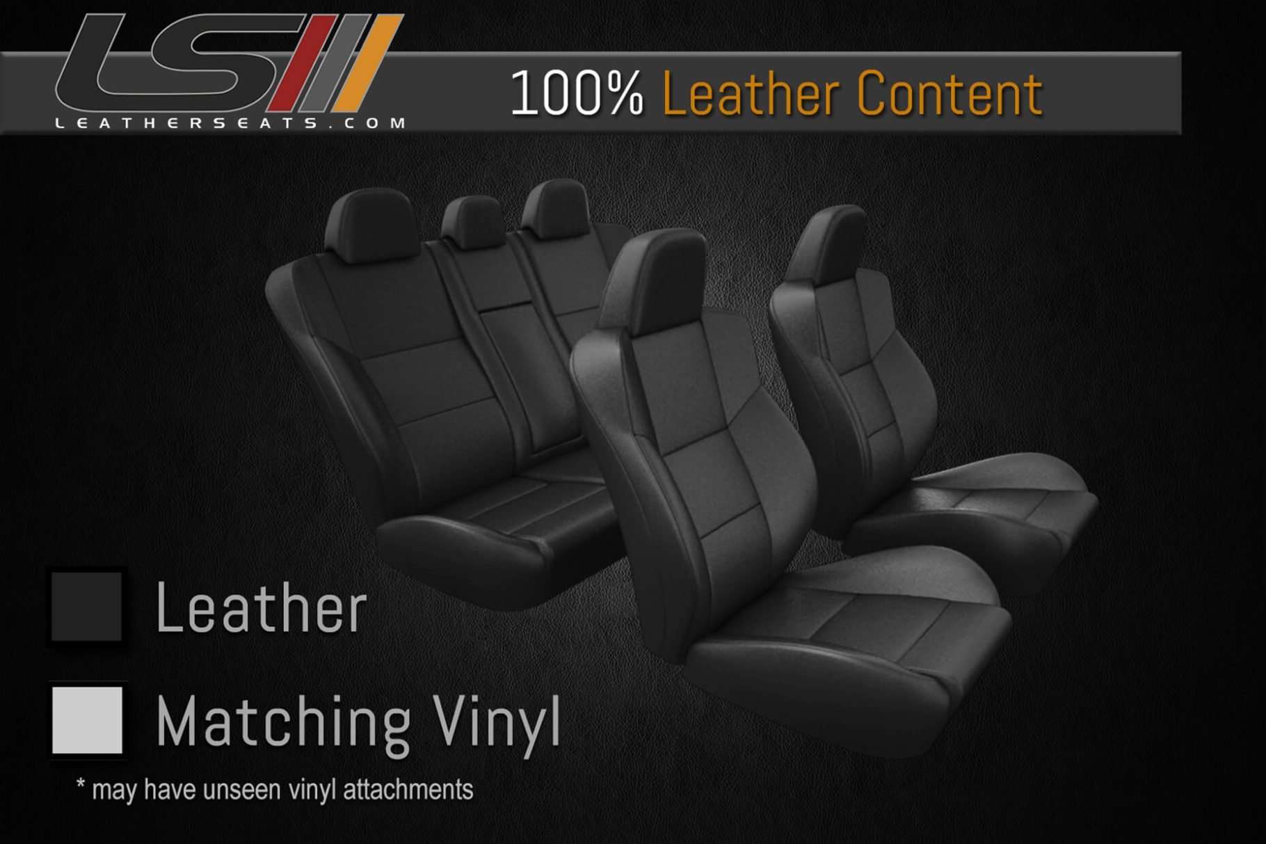 Leather Content - Two Row Interior - 100% Leather