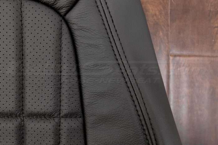 97-02 Chevrolet Camaro Leather Kit - Black - Perforation & Bolster Double-Stitching