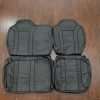 2003-2004 Dodge Dakota Leather Kit - Black - Rear seats