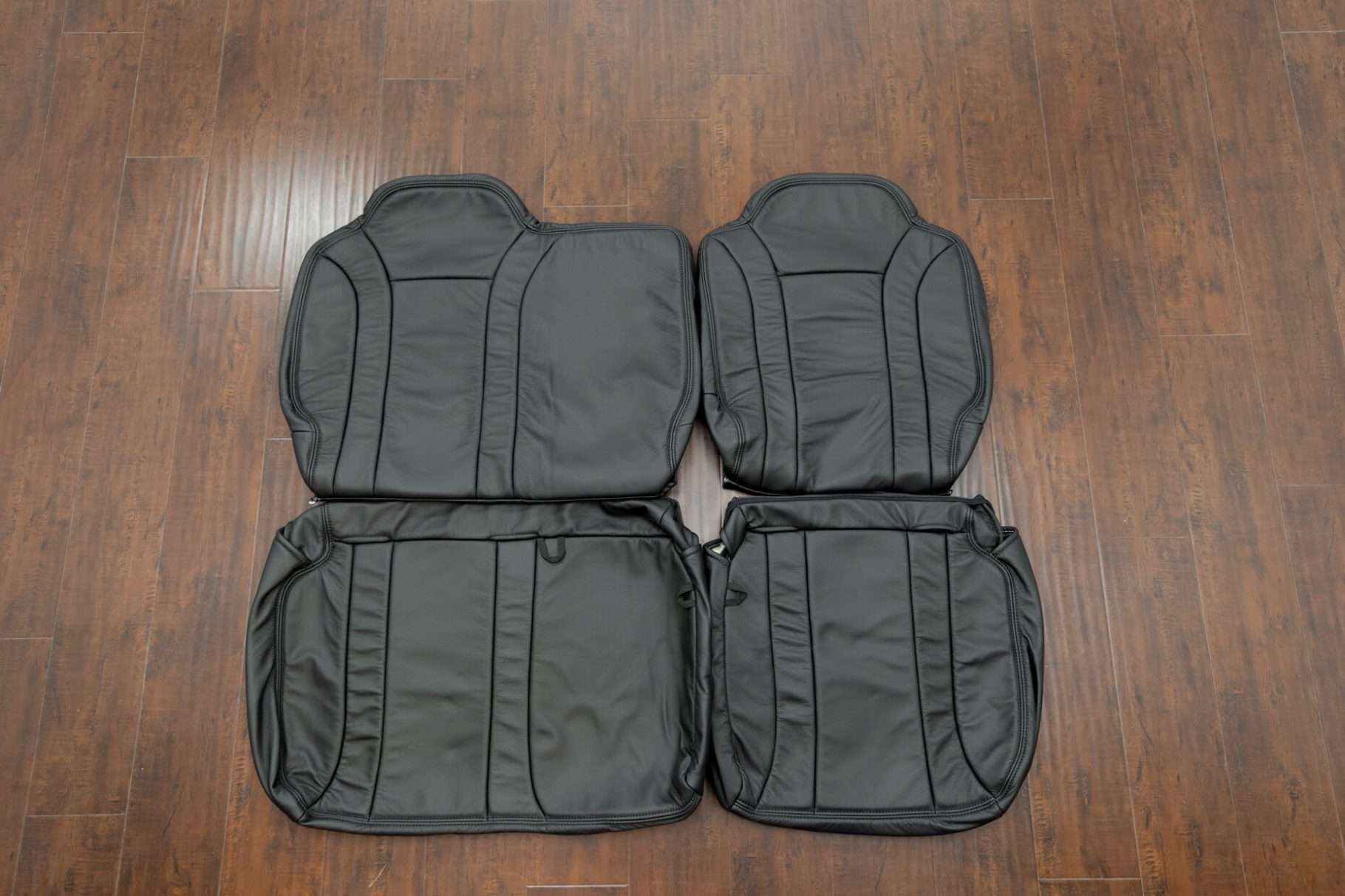 2003-2004 Dodge Dakota Leather Kit - Black - Rear seats