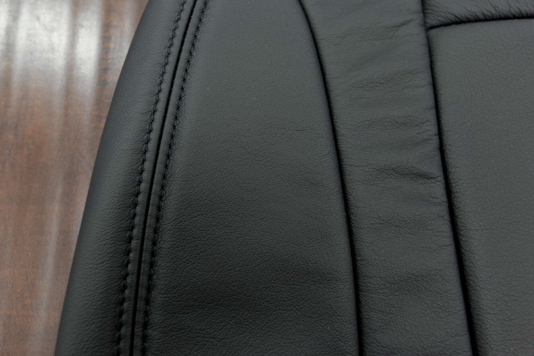 2003-2004 Dodge Dakota Leather Kit - Black - Side double-stitching