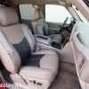 03-06 Chevrolet Avalanche Installed Upholstery Kit - Desert & Black - Front Passenger Seat wide angle