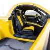2003-2006 Chevrolet SSR Leather Kit - Black & Velocity Yellow - Installed - Passenger side wide shot
