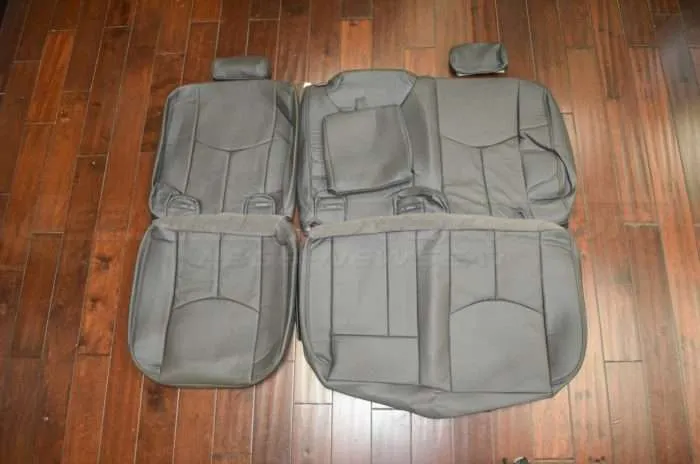 Chevrolet Silverado Upholstery Kit - Graphite - Rear seats with armrest