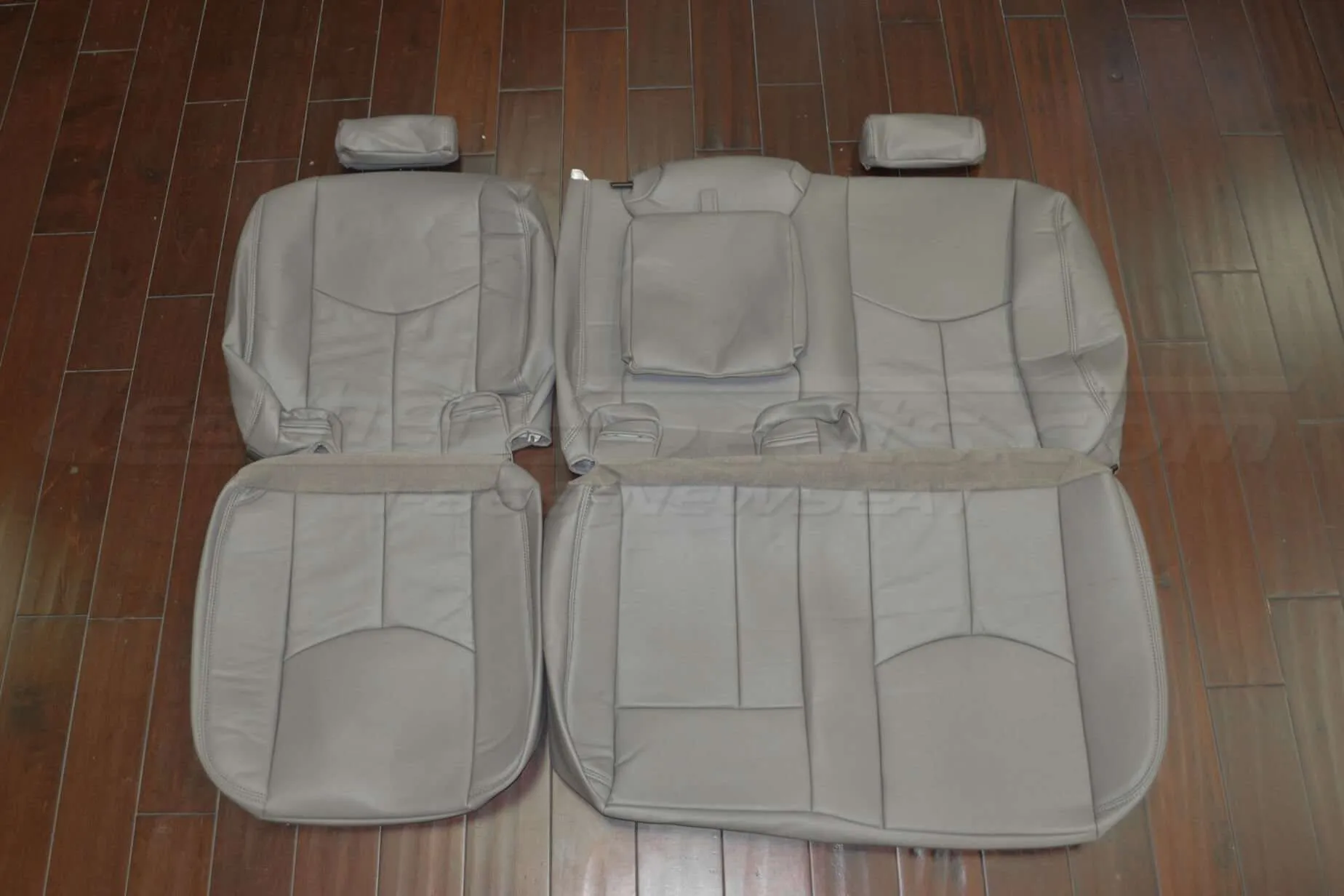 Chevrolet Silverado Upholstery Kit - Smoke - Rear seats with armrest