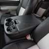 2003-2007 Chevrolet Silverado Upholstery Kit - Black & Dove Grey - Installed - Center Console Lid