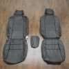 Front seat upholstery - 04-06 Acura TL - Black