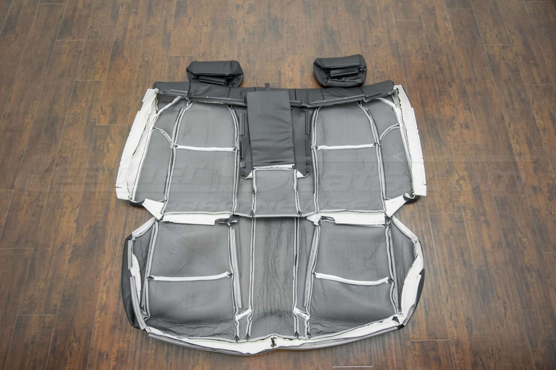 Back of the rear seat upholstery - 04-06 Acura TL Black