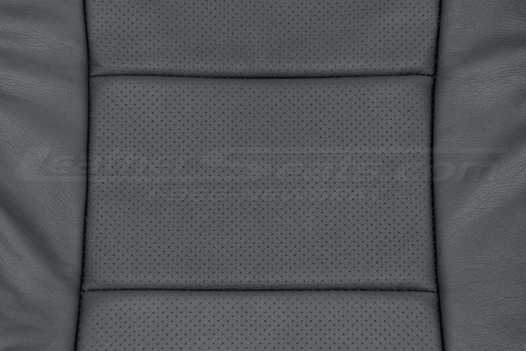 04-06 Acura TL Black Perforation close-up