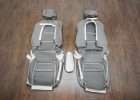 Back of front seat upholstery - 04-06 Acura TL Light Grey