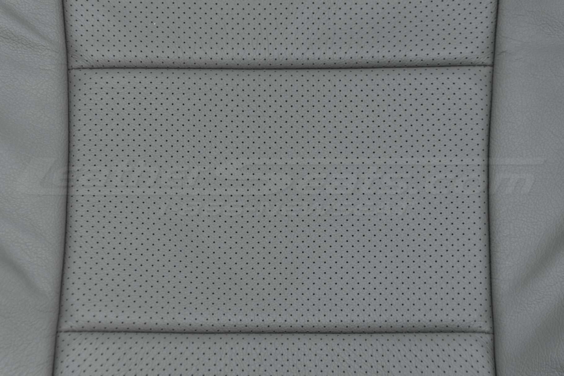 Insert & Perforation close-up - 04-06 Acura TL Light Grey