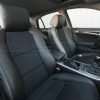 Installed upholstery - front seats - 04- 08 Acura TL Black, Black Suede & Light Grey Kit 3