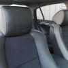 Installed upholstery - headrest view -
