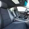 Installed upholstery - front seats - 04- 08 Acura TL Black, Black Suede & Light Grey Kit