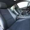 Installed upholstery - front seats - 04- 08 Acura TL Black, Black Suede & Light Grey Kit