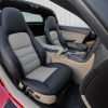 Installed 05-11 Chevrolet Corvette Leather Kit - Black & Sandstone - Passenger Seat