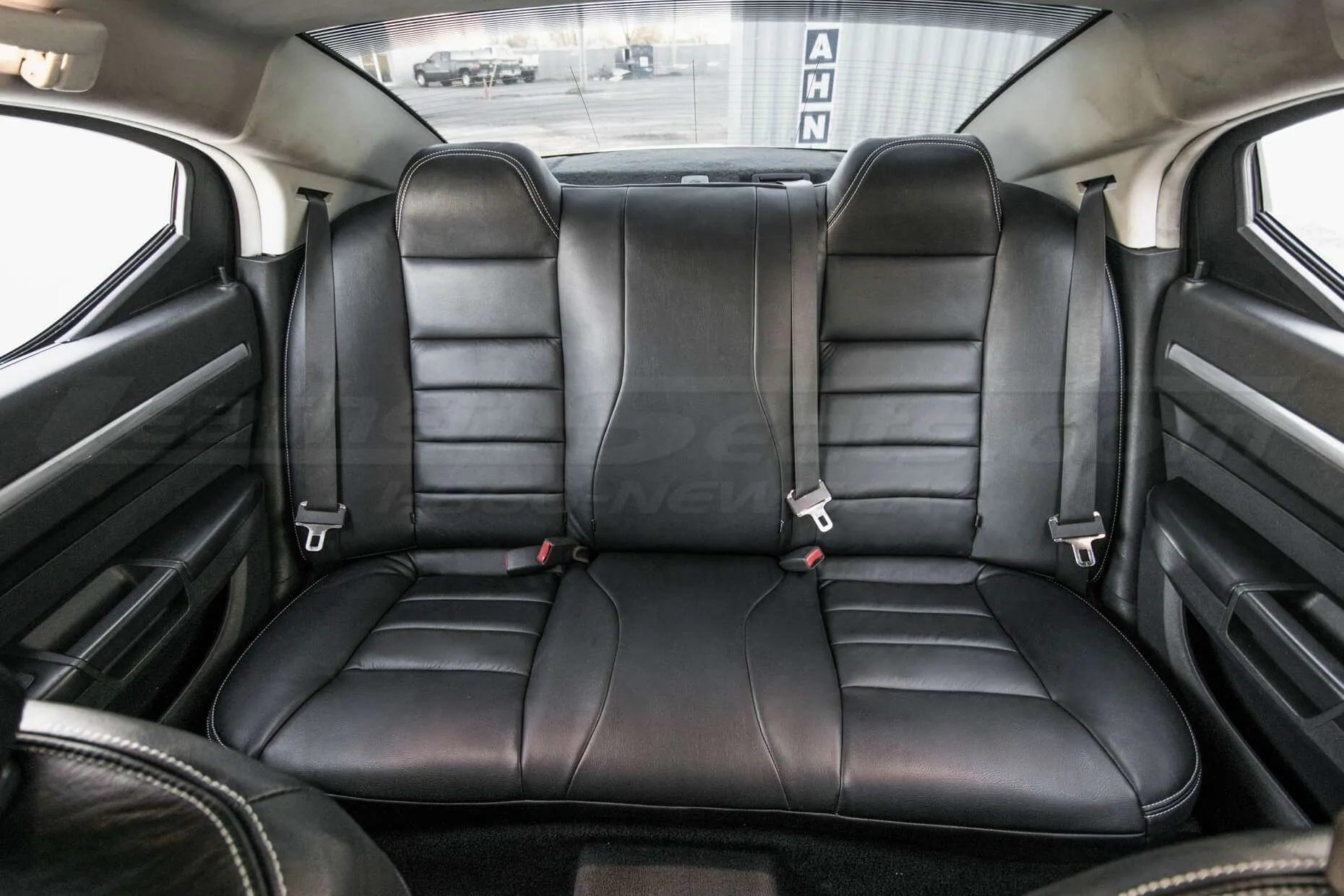 2006-2010 Dodge Charger Installed - Black - Rear seats