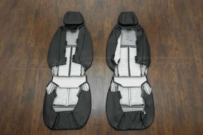 2007-2014 Chevrolet Tahoe Upholstery Kit - Black - Back view of front seats