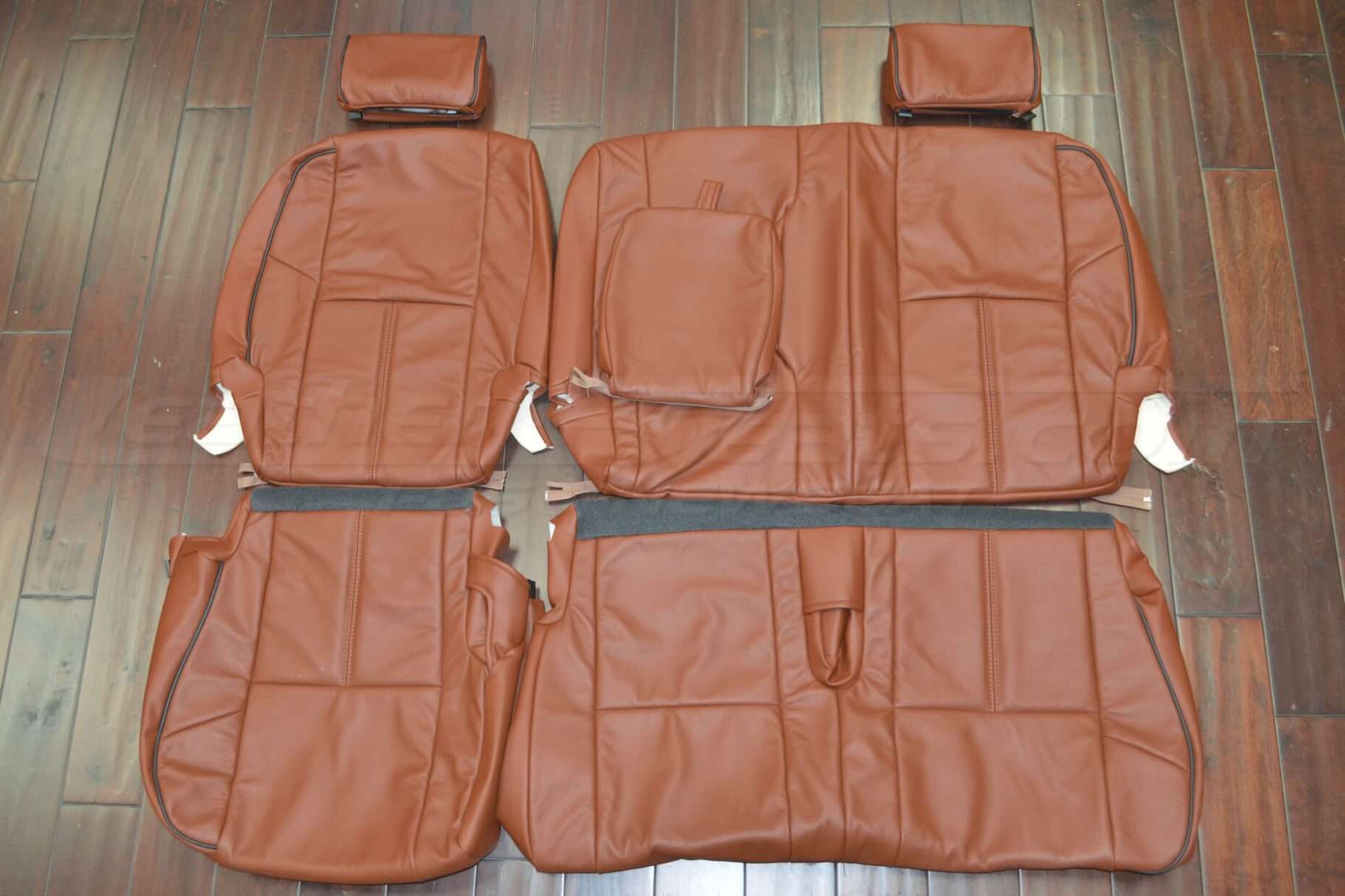 2007-2014 Chevrolet Tahoe/GMC Yukon Upholstery Kit - Mitt Brown - Rear seats with armrest