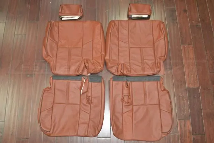 2007-2014 GMC Yukon/Chevrolet Tahoe Upholstery Kit - Mitt Brown - Front Seats