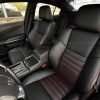 2012-2015 Dodge Challenger Leather Seats - Black & Piazza Red - Installed - Front Driver Side