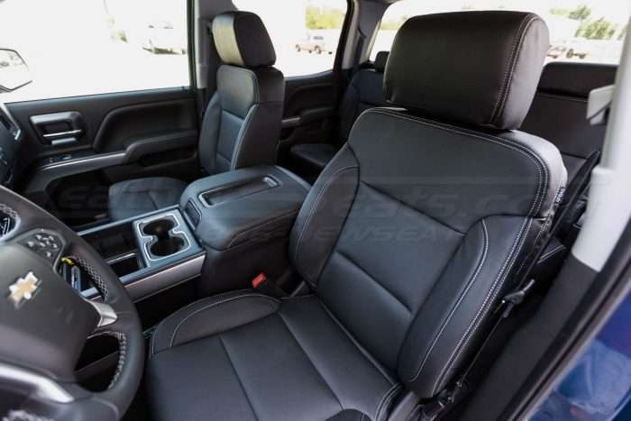 Gmc Sierra Leather Kit Black Leatherseats Com - 2018 Gmc Sierra Leather Seat Replacement