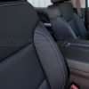 2014-2018 Chevrolet Silverado LeatherSeat Kit - Black - Installed - Bolster Double-Stitching close-up