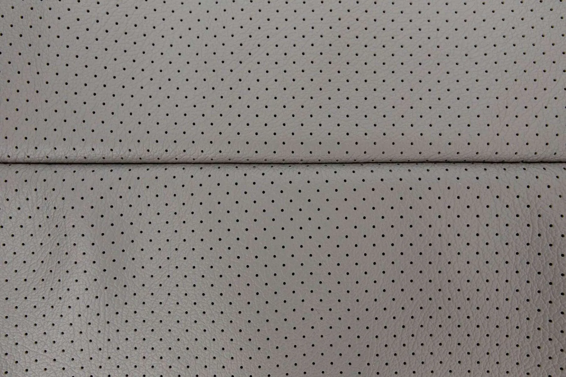 2014-2018 Chevrolet Silverado Leather Kit - Black & Light Grey - Perforation close-up