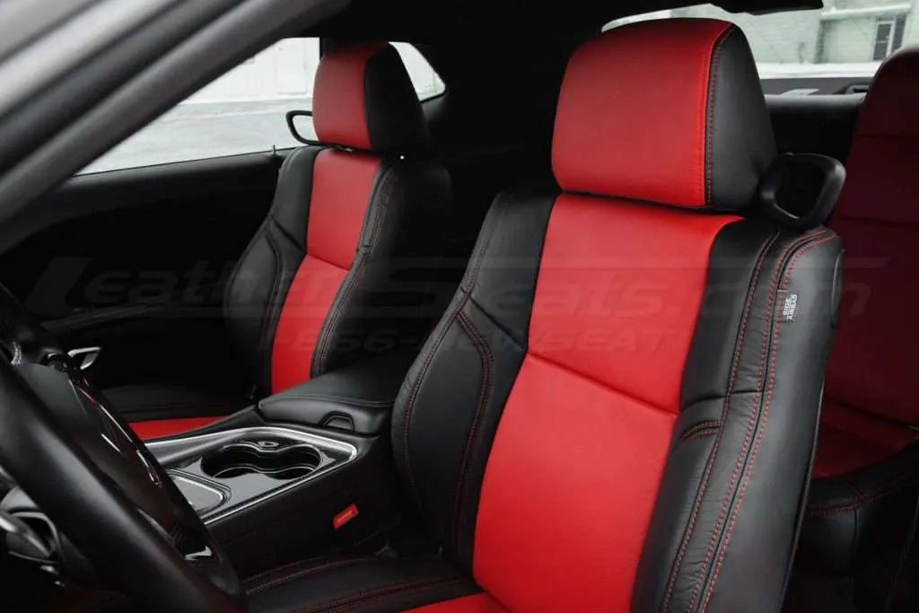 Dodge challenger red seat belts best sale