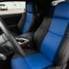 5-20 Dodge Challenger Two-Tone Black w/ Cobalt Centers - Front seat