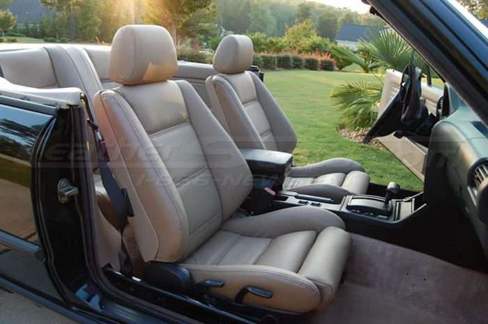 Bmw 3 Series Leather Kit Nutmeg Leatherseats Com - Bmw E30 Seat Upholstery Kit