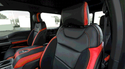 Leather seat upholstery install examples