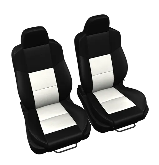 Interior Configurator Combination - Black & White